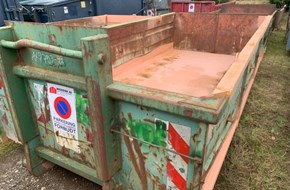 Brugt og renoveret container